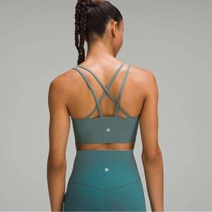 Lululemon Like a Cloud Longline Ribbed Bra D/DD size 10